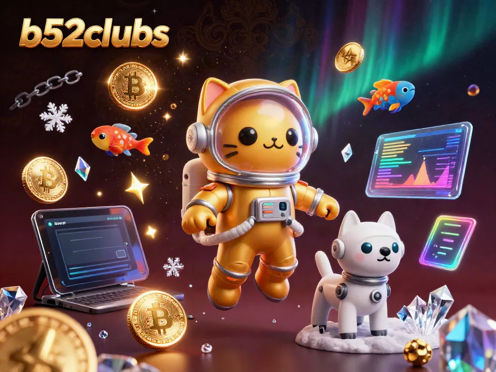 Experience the thrill at b52clubs with exciting cosmic gamers and cryptocurrency elements