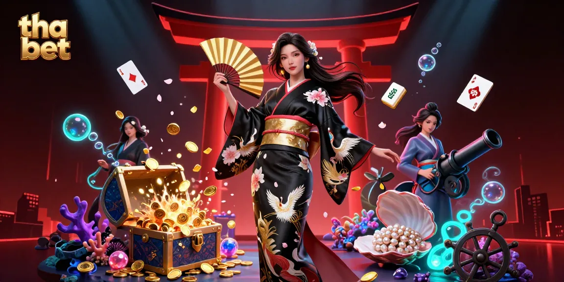 Engage with the immersive world of tha bet in this vibrant, interactive casino illustration showcasing dynamic game elements.
