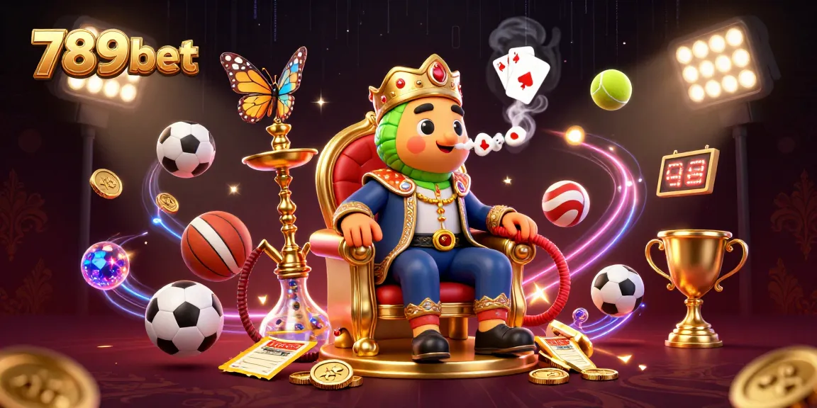 Play and win with 789bet in an exciting 3D casino scene featuring games and rewards.